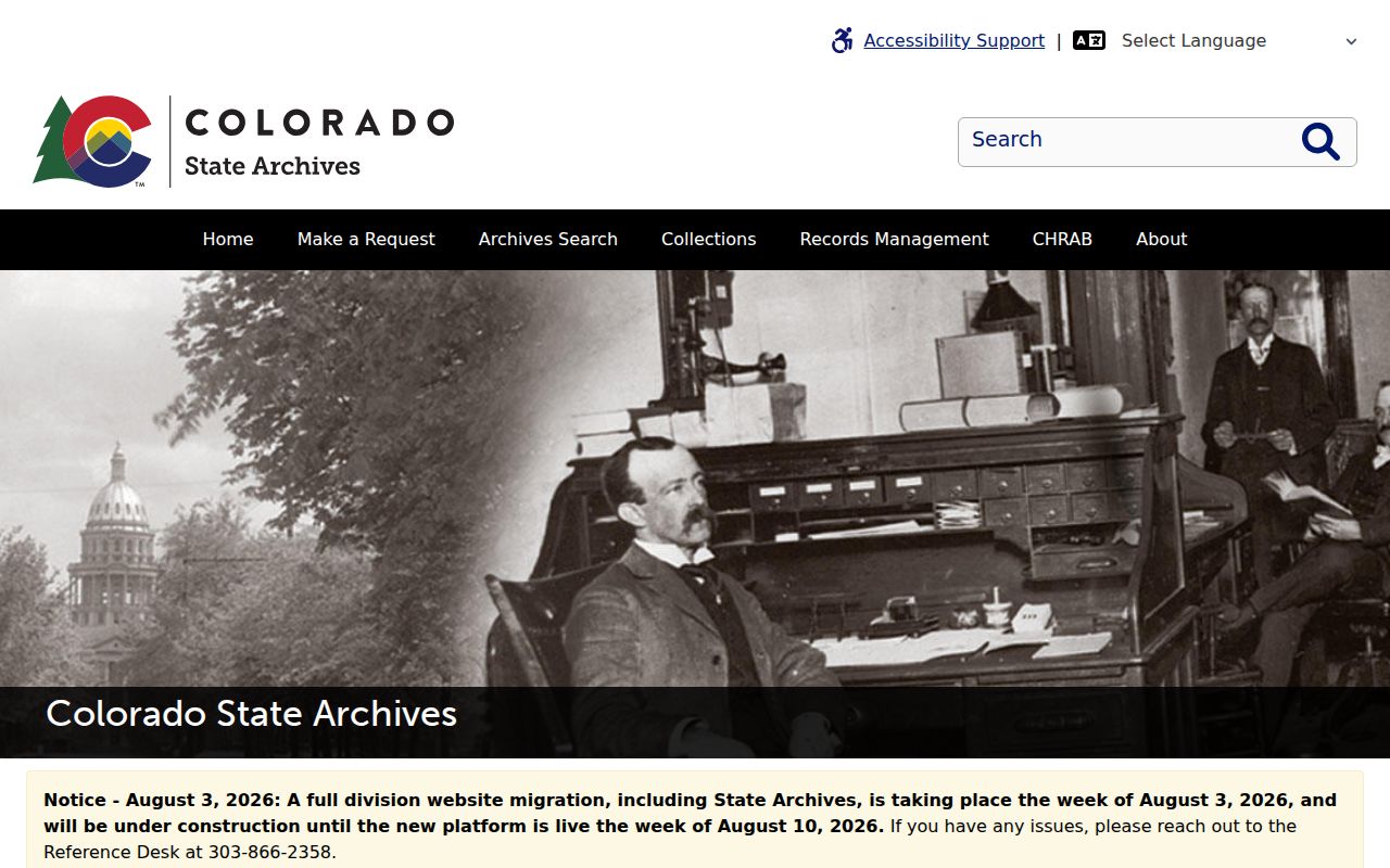 Fort Collins city directory historical records at Colorado State Archives